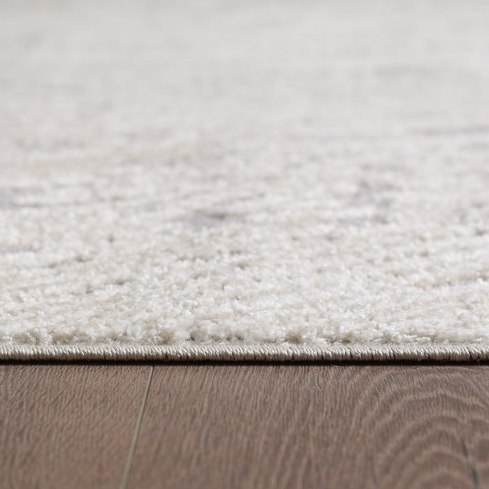 Carpette Darius à motif de vent rustique - 6 pi 7 po x 9 pi 6 po