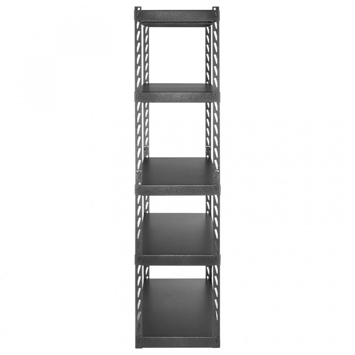 Étagère EZ Connect de 48 po de largeur à 5 tablettes de 18 po de profondeur de Gladiator - granite martelé