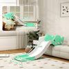 Qaba Couch Slide for Kids, Toddler Slide Can Be Used for Bed, Sofa, Stairs, Easy Assemble & Storage, 51" Extended Length Lightweight Kids Slide for 18-48 Months, Green