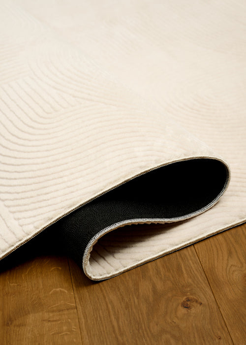 Tapis Lavable/Contemporain Elion 9'0\" x 12'0\" en Creme