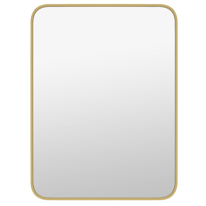 Miroir Tuckerson de 40 po doré