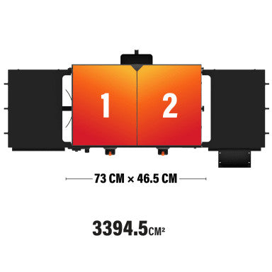 Plancha en fonte de 28 pouces Blackstone avec couvercle - 2311CA