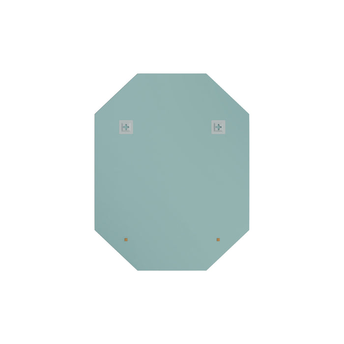 Forge Miroir Octogonal Sans Cadre de 22 Pouces Chrome