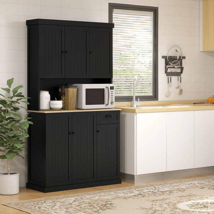 HOMCOM Buffet de 71\" avec Buffet, Armoire de Rangement pour Cuisine