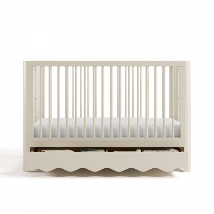 Storkcraft Casablanca Lit de bebe convertible 5-en-1 de luxe avec tiroir - Avoine