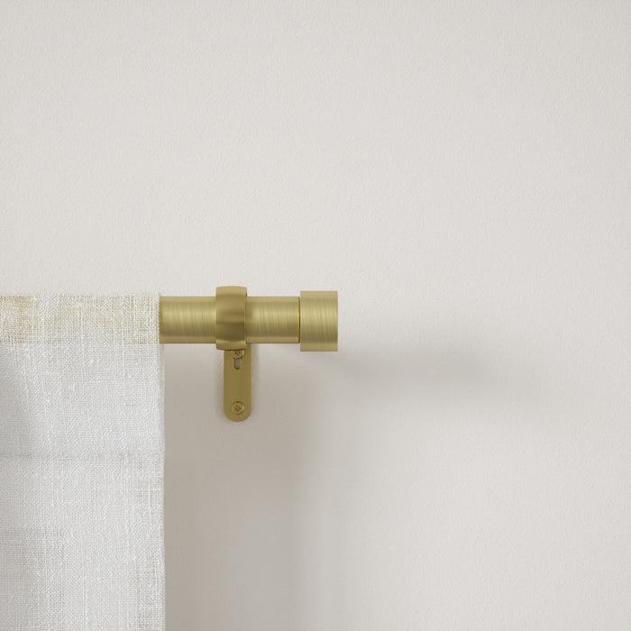  Tringle à rideaux extensible Cappa de Umbra dorée de 1 po - 36 po à 66 po