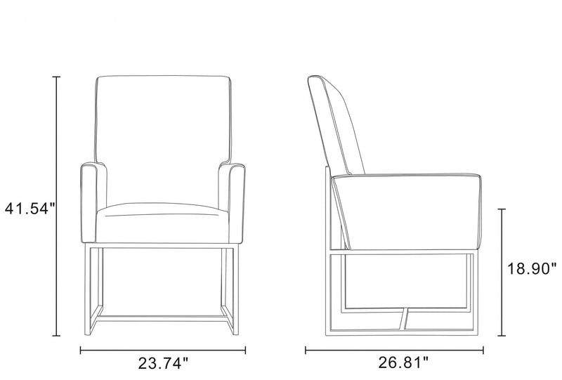 Ensemble moderne de salle a manger Element, 8 chaises, en acier