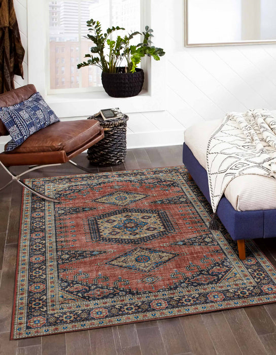 Tapis Traditionnel Tracy 6'0\" x 9'0\" en Orange