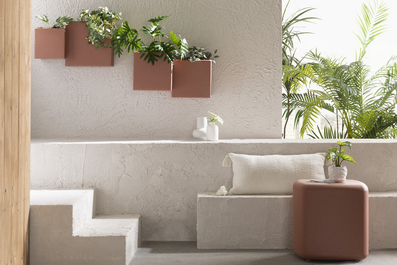Table de fauteuil Dalya pour l’extérieur - Terra Cotta