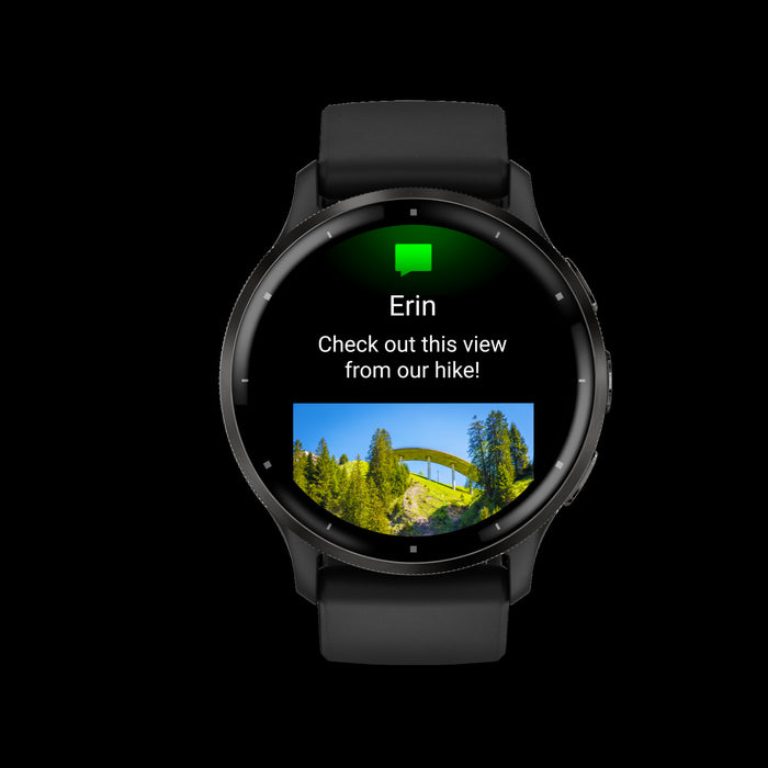 Garmin Venu® 3 Montre Intelligente Gps - Suivi De Sante Avec 14 Jours D'autonomie, 45mm - Boitier Noir