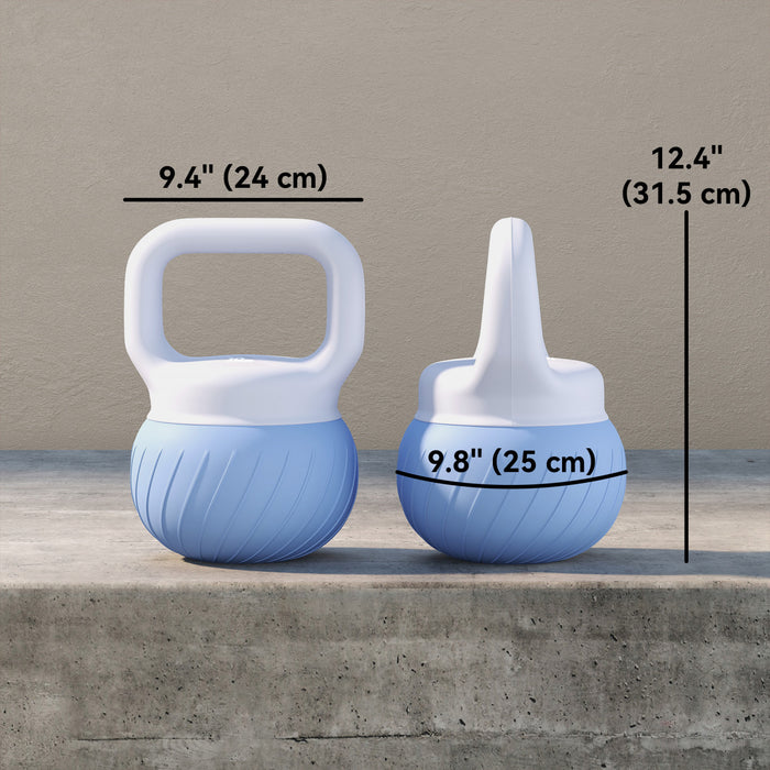 Soozier Kettlebell Souple, 10 kg avec Poignee Antiderapante