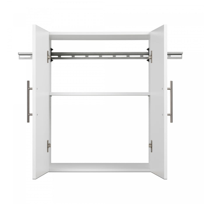 Armoire supérieure de rangement HangUps de 24 po - blanche