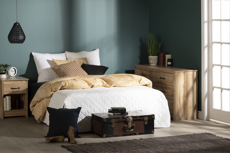 Tassio Commode 6 Tiroirs - Chene Nordique