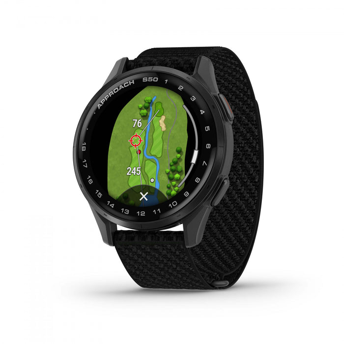  Slate Aluminum Bezel With Black Comfortfit Nylon Band
