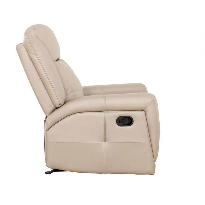 Fauteuil bercant inclinable Hollis de 37 po rembourre - Taupe