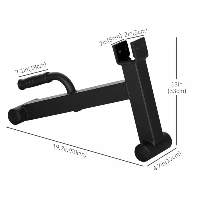 Soozier Support D'haltere Pour Charger Et Decharger Des Plaques De 440 Lb