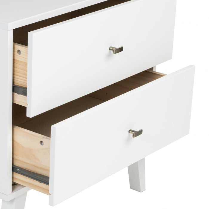 Commode Milo à 6 tiroirs - blanche