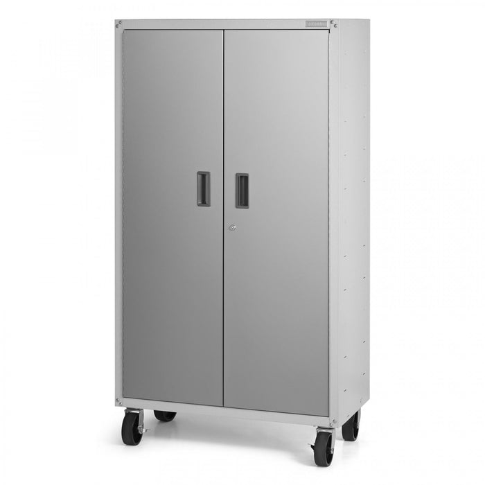 Armoire de rangement mobile de Gladiator - ardoise grise