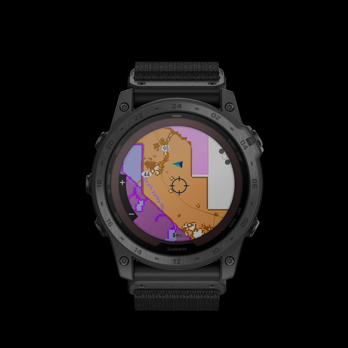 Garmin Tactix® 7 Pro Montre Gps Balistique Intelligente - Montre Tactique Avec Design Robuste, Chargement Solaire