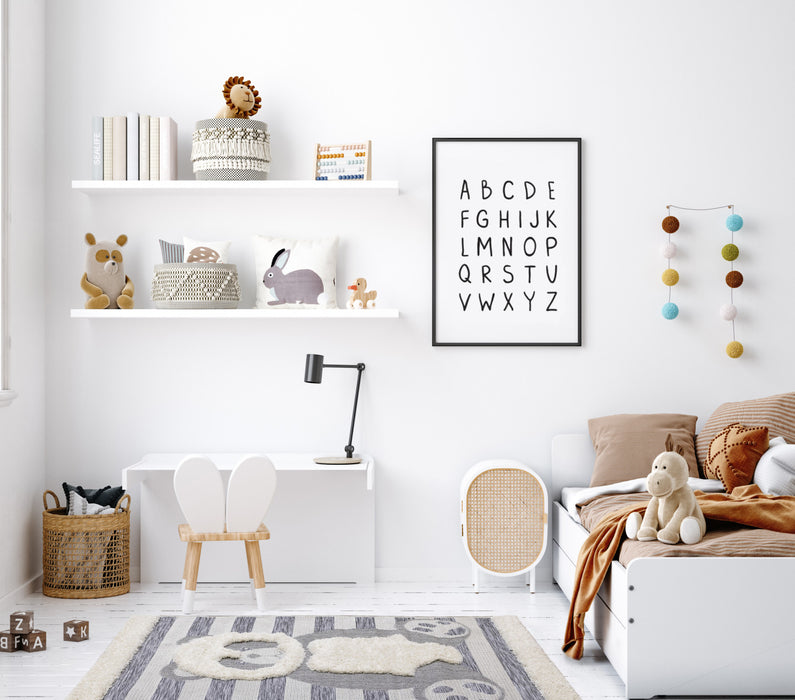 Carpette à motif de panda pour enfants - 5 pi 3 po x 7 pi 7 po