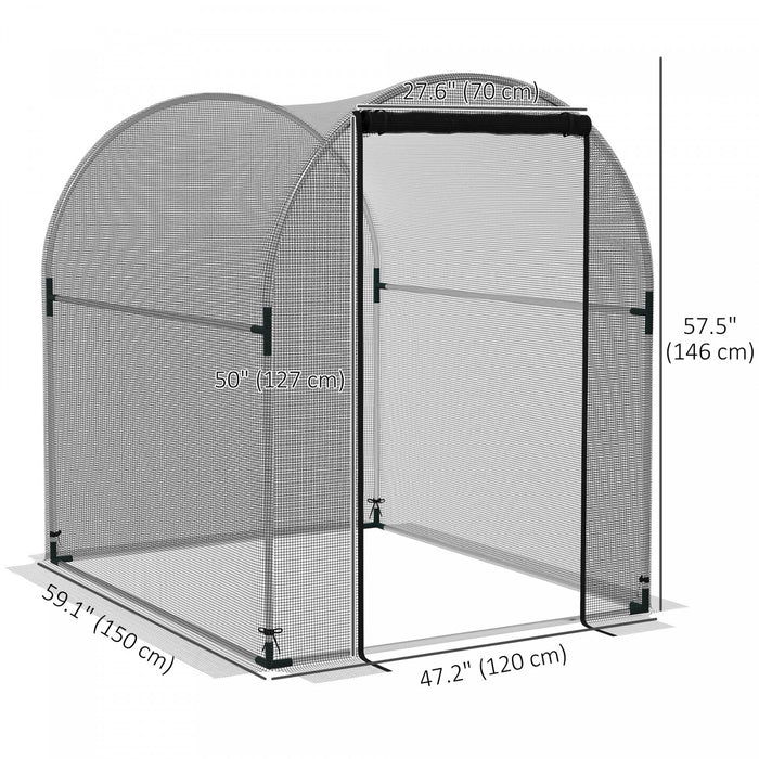 Outsunny Protection pour plantes 4.9' x 3.9' contre les animaux