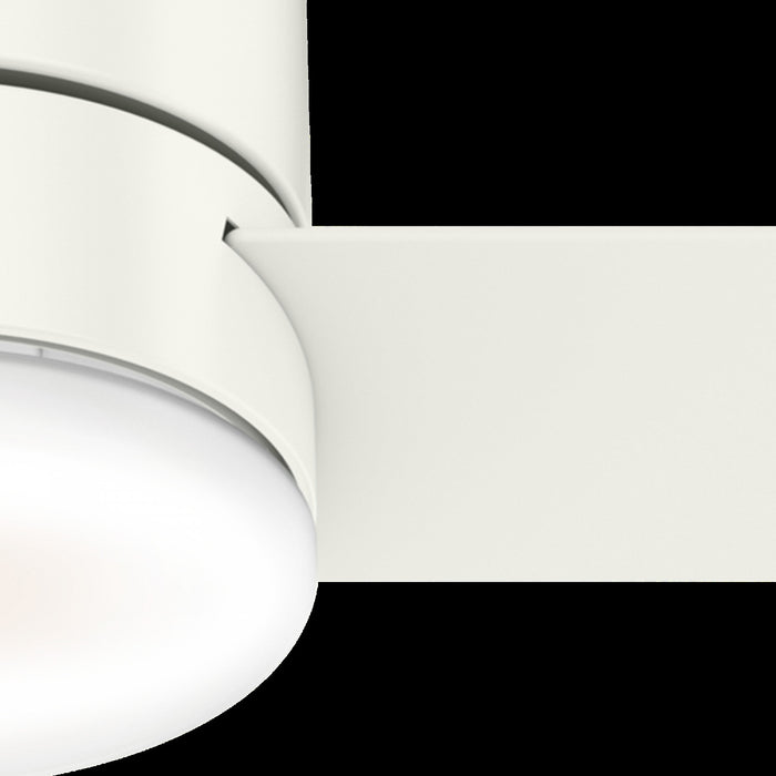 Ventilateur de plafond Minimus avec luminaire - Blanc