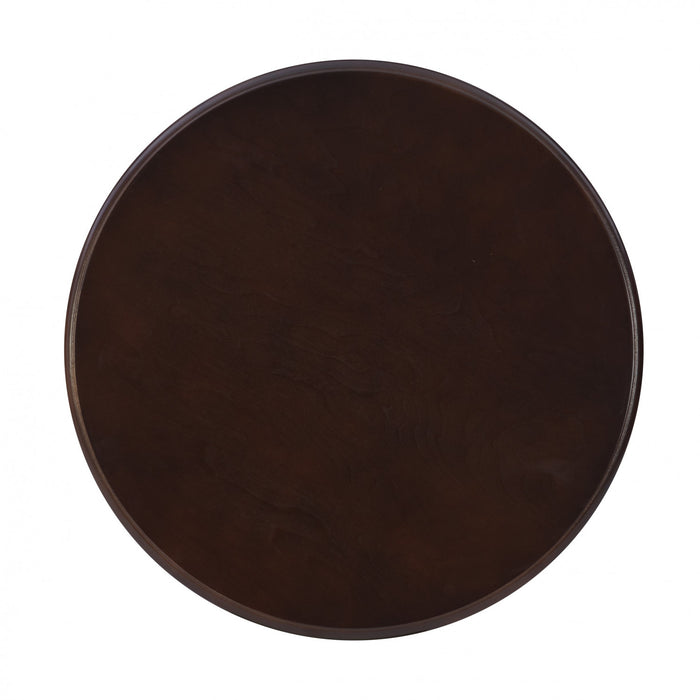 Table de bout ronde Amelia - espresso