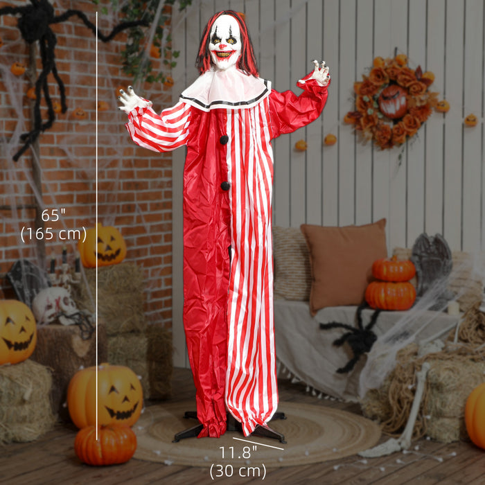 Outsunny Clown Anime Grandeur Nature Pour Halloween, Decoration D'halloween