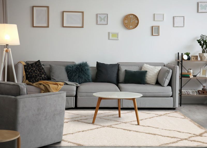 Carpette à poil long douce Taylor - 7 pi 10 po x 10 pi 6 po