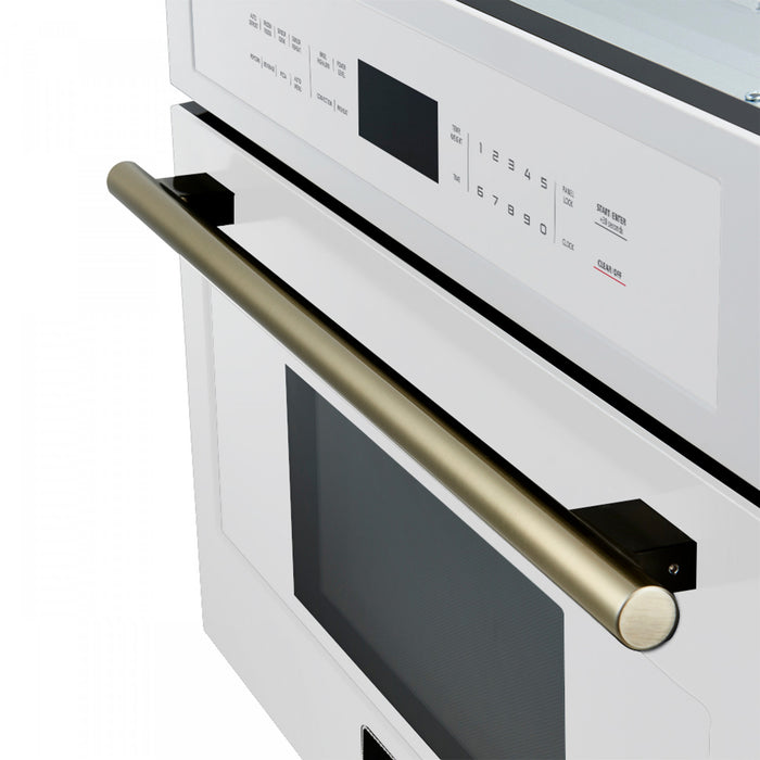 Four a micro-ondes encastrable a convection blanc Oliena 30 pouces, 1,6 pi³ - FMWDR3093-30WHT