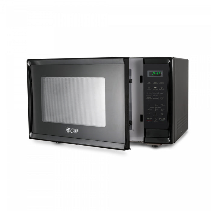 Four a micro-ondes de comptoir Commercial Chef serie CHM, 1,1 pi³, CHM11MB, noir
