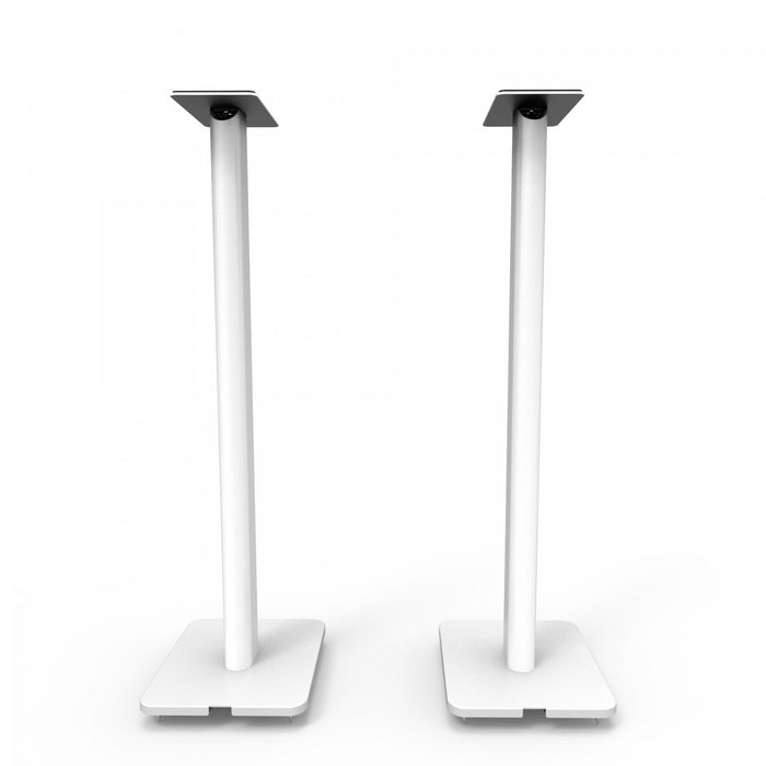 Pieds de sol pivotants Kanto SP32PL 32\" pour enceintes bibliotheque - paire, blanc