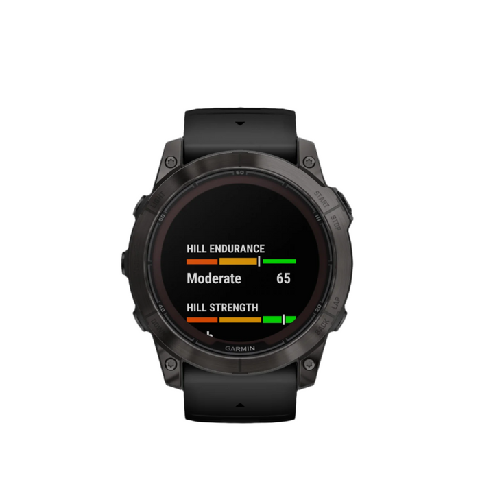Garmin Fenix® 7x Pro Gps Smartwatch - Surveillance De La Sante Avec Chargement Solaire, 51 Mm - Gris Carbone