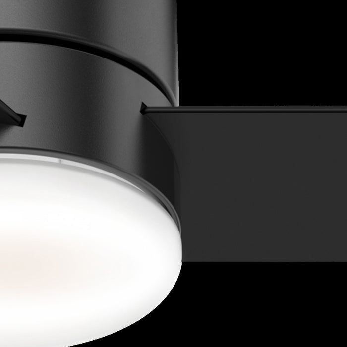 Ventilateur de plafond Minimus avec luminaire - Noir