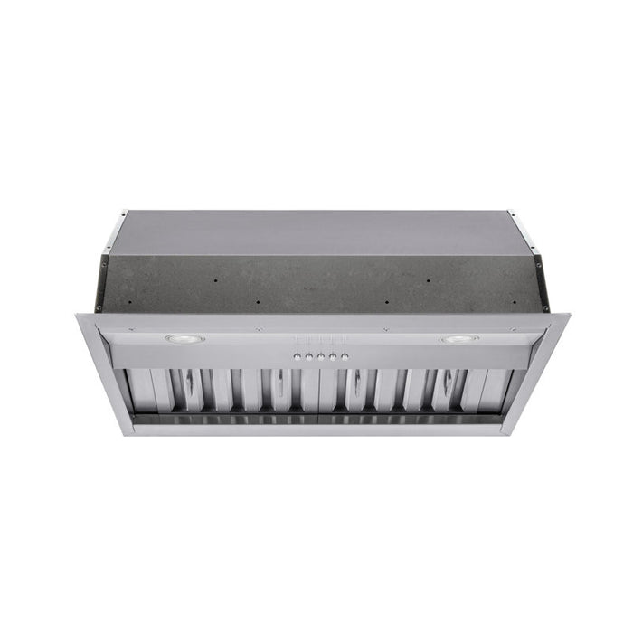 Hotte de cuisinière encastrée convertible Caloric de 36 po - CVI34-SS