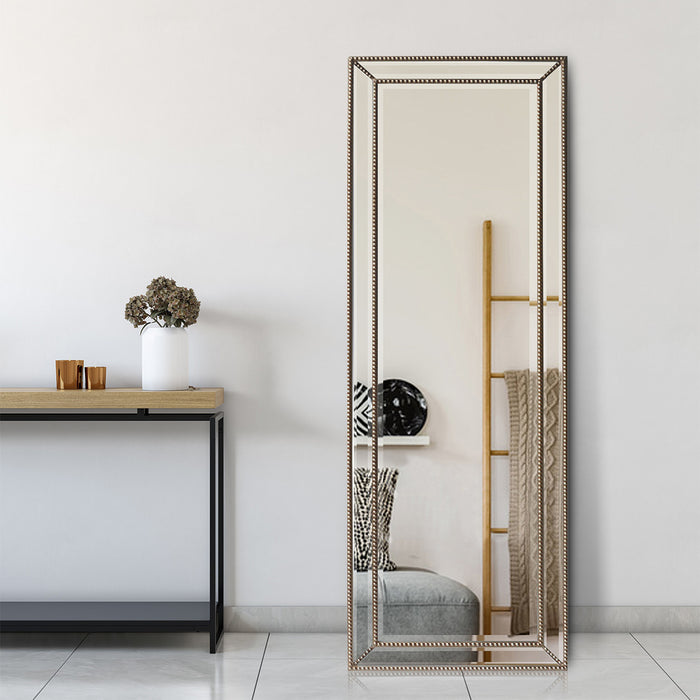 Miroir Soquelle de 71 po champagne