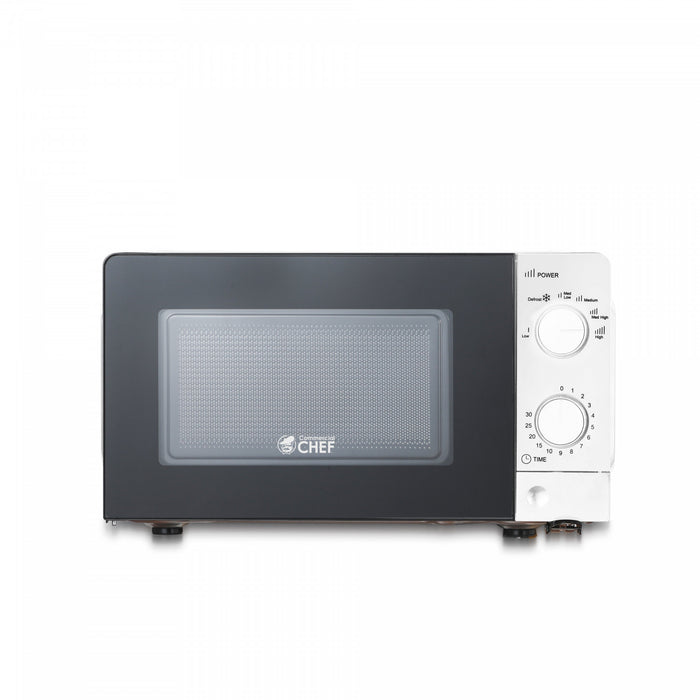Four a micro-ondes de comptoir Commercial Chef serie CHM, 0,6 pi³, CHM660W, blanc