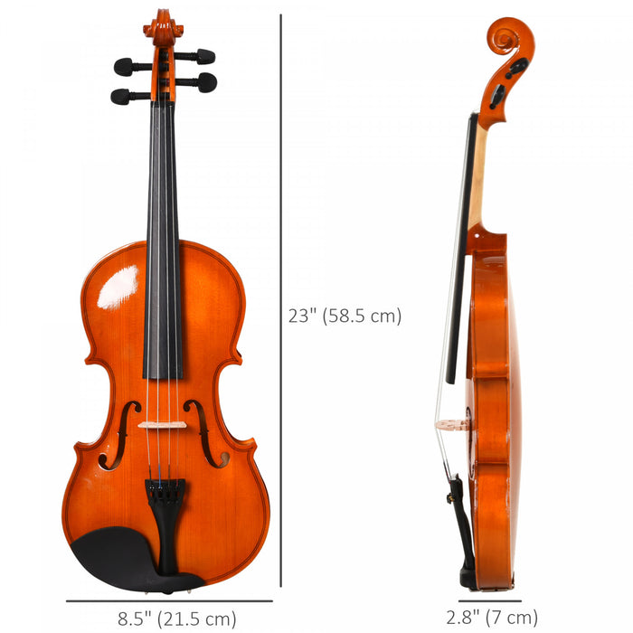 Soozier Violon 4/4 pleine grandeur avec etui, accordeur