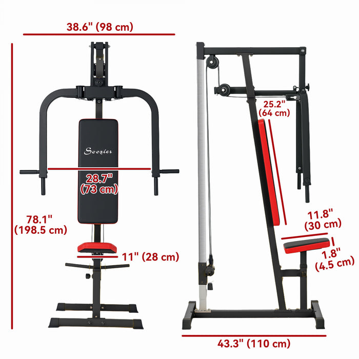 Soozier Machine Pour L'entrainement Du Haut Du Corps