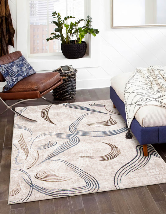 Carpette Wisp ivoire - 8 pi 0 po x 10 pi 0 po   