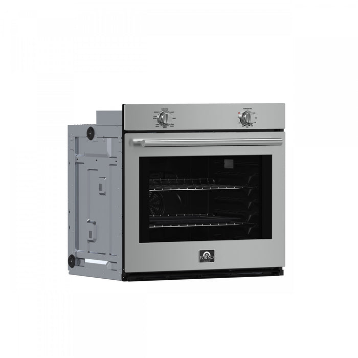 Four mural simple Vomero 30 po, acier inoxydable, four a convection de 5 pi³ - FBOEL1370-30