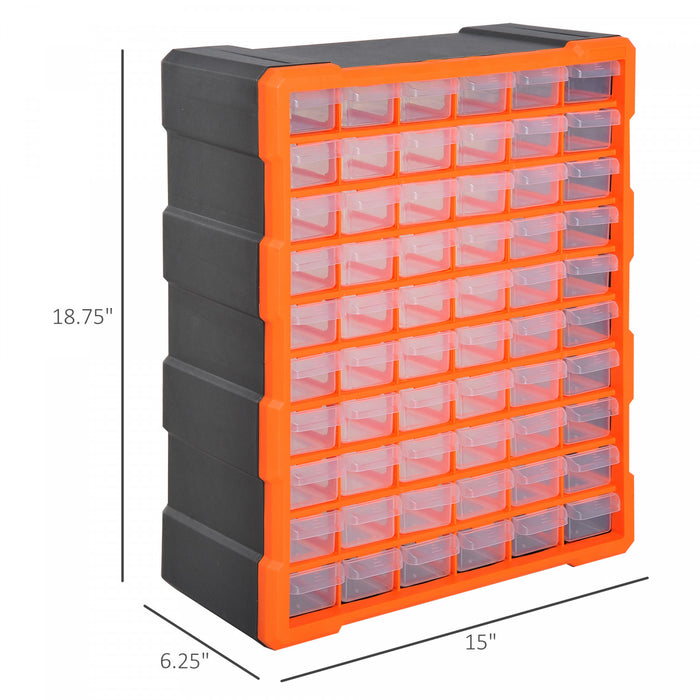Durhand Organisateur De Pieces A 60 Tiroirs