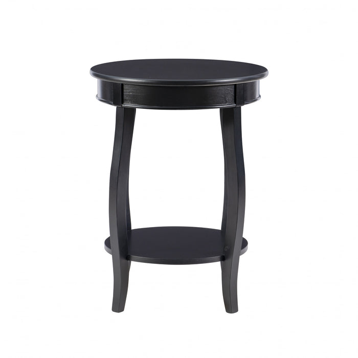 Table de fauteuil Rainbow - noire