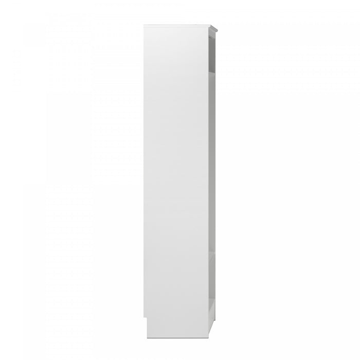 Meuble étroit pour organiser l’entrée - blanc