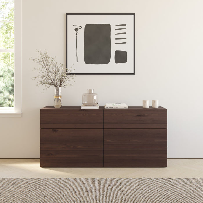 Commode James Nordika Nexera à 6 tiroirs - truffe