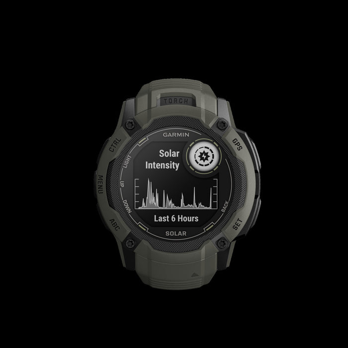 Garmin Instinct® 2x Solar Gps Montre Connectee - Suivi De La Sante Et De La Condition Physique Avec Gnss Multi-bande - Mousse