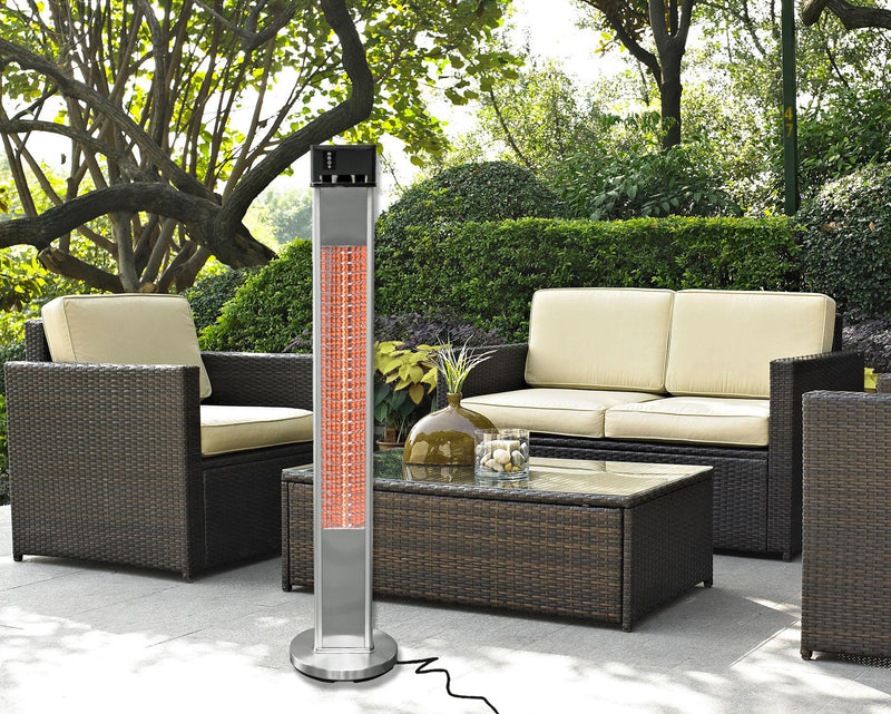 Radiateur de terrasse sur pied électrique et à infrarouge Energ+ - HEA-215110CVR