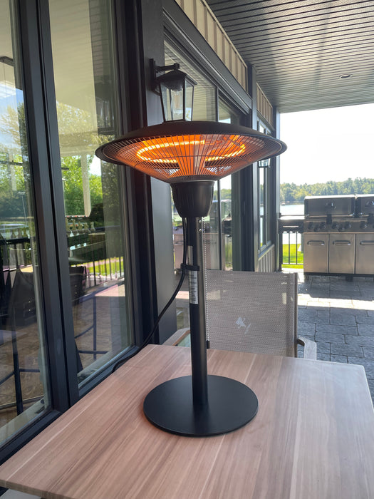 Radiateur de terrasse électrique et à infrarouge Westinghouse à déposer sur une table - WES31-1566