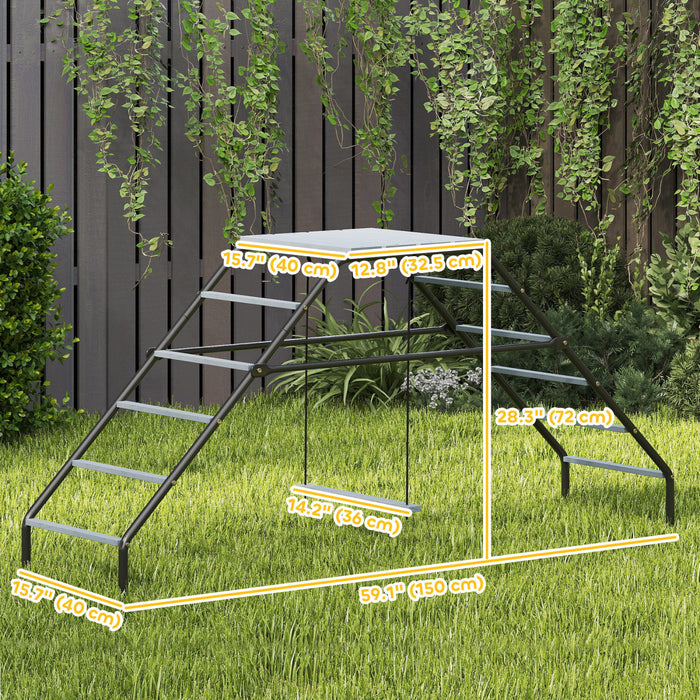 Perchoirs pour poules avec balancoire, ideal pour une ferme de jardin