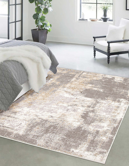 Carpette Emory grise - 5 pi 0 po x 8 pi 0 po